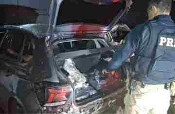 Mulher é presa pela PRF com cerca de 31 quilos de capulho